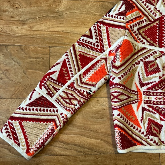 TOPSHOP Geometric Embroidered Jacket - Picture 4 of 4